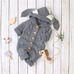 Cozy Baby Knitted Romper