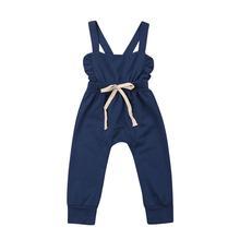 Baby Toddler Kid Girls Pants Romper Overalls