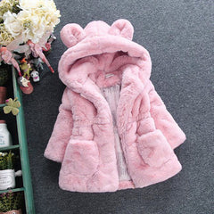 Cozy Faux Fur Winter Jackets for Girls