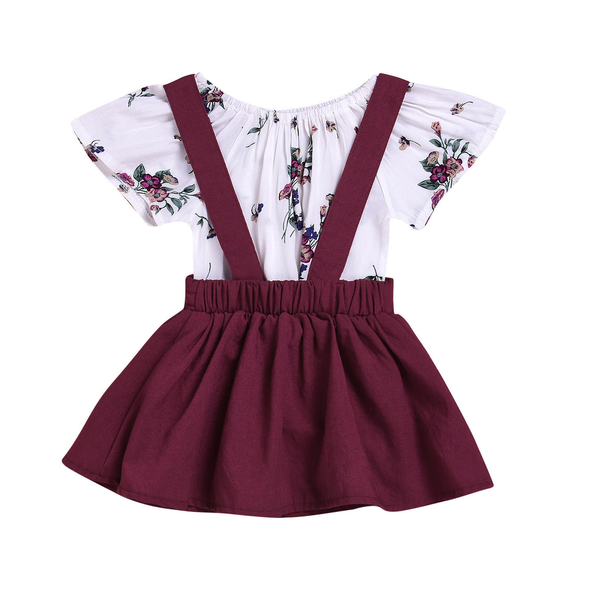 Adorable Floral Romper and Skirt Sets for Baby Girls