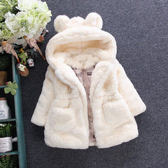 Cozy Faux Fur Winter Jackets for Girls