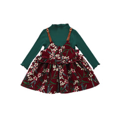 Autumnal Elegance: Baby Girl Skirt Sets