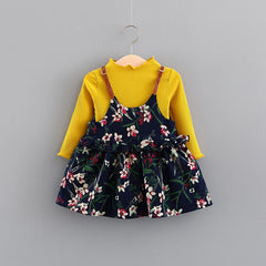 Autumnal Elegance: Baby Girl Skirt Sets