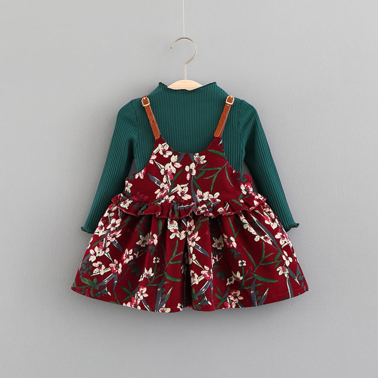 Autumnal Elegance: Baby Girl Skirt Sets