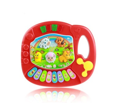 Educational Toys Farm Animal Keyboard Musical Instrument Child Baby Toys