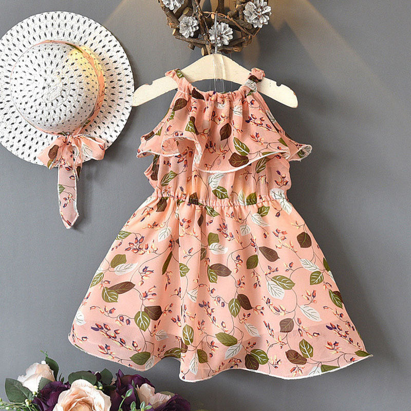 Sleeveless Chiffon Dresses for Kids